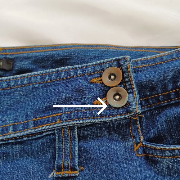 Khazana Jeans Straight Leg Dark Wash Stretch Highrise Curvy Plus Size 24W - Picture 9 of 14